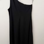 Birdy Grey | NWT Black "Kira" One Shoulder Maxi Dress Crepe Black | Size Large Photo 5