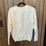 Spiritual Gangster Embroidered Grateful Crewneck White Purple Small Photo 4