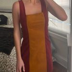 BDG Color Block Suede Dress Photo 0