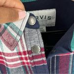 Orvis Pinnacle Shirt Jacket Flannel Multicolor Check Fleece Lined Shacket Photo 4