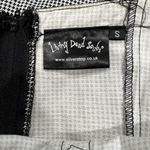 Living Dead Souls White Black Pinup Midi Dress Women’s Small White Photo 2