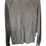 DKNY  Gray and Cream Patterned Sweater Photo 1