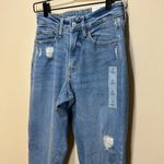 Old Navy High-Rise Curvy OG Straight Ripped Ankle Jeans Size 4 Photo 3