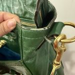Coach Vintage Patent Leather  Purse Rich Green Photo 5