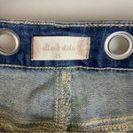 Altar'd State Altar’d State Size 25 Cut Off Denim Shorts Distressed Grommets Button Fly Grunge Photo 3