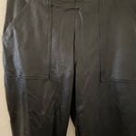 Spanx NWT Leather Jogger Pants Photo 3