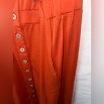 SheIn  Sleeveless Button-Down Pumpkin Spice Mini Dress Size Medium Photo 3