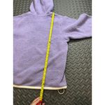 Outdoor Voices Megafleece Snap Up Hoodie Relaxed Womens XS Purple Pullover Photo 6