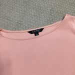 Lauren Ralph Lauren Pink Knit Top Bell Sleeve Boat Neck Long Sleeve Size L Photo 1