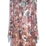 H&M Floral Long Sleeve Flowy Lined Dress Photo 5