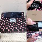 Prada Authentic Brand New Wrap Around Floral Rose Espadrille Platform Sandals Photo 9