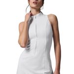 Alo Yoga Alosoft Carefree 1/2 Zip Dress White M Photo 0