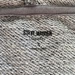 Steve Madden Cowl Neck Grey Sweatshirt Large Photo 4