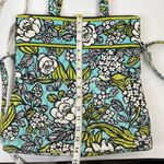 Vera Bradley Island Blooms Crossbody Purse Bag Floral Fold Over Tote Convertible Photo 9