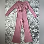 Free People  Lindsay Sweater Jumpsuit Lilac Photo 4