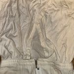 Pilcro Anthropologie Mini Twofer Dress Button Front Frayed Hem Cream Size 8 Photo 10