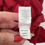 J. Jill Size S Tunic Top Pima Cotton Cowl Neck Slub Knit Long Sleeve Women's Red Photo 8