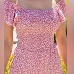 Boutique Pink floral jumpsuit S Photo 4