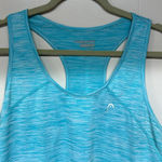 Head  Womens The Cycle Tank, Vivid Blue Heather Size XL Dri-Motion Racerback Photo 1