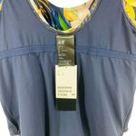 H&M Tropical Floral One Piece Swim Suit Size Large Scoop Neck Flattering Photo 5