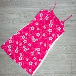 Disney Vintage Walt  World Floral Pink Sleeveless Women's Dress Size 6 s tropical Photo 0