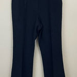 Milly NWT  Black Bouclé Flared Cropped‎ Ankle Dress Pants Size 8 Photo 0