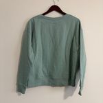 Pact NWT  Women’s Crewneck Sage Herb Organic Cotton Size Large Photo 5