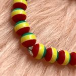 Handmade Green Video Game Controller Rasta Beads Bracelet Photo 4