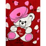 Fruit of the Loom Vintage 90sā Single Stitch Valentines Bear Heart Love From Oregon Shirt Size L Photo 3