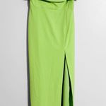 Aidan Mattox  Ruffle Popover Statement Maxi Dress Photo 1