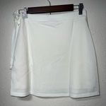 New Lulus Mini Wrap Skirt In Ivory Womens Size Small White Photo 1