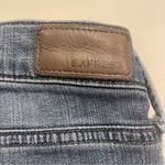 EXPRESS Blue Ankle Legging Mid Rise Jeans with Distressed Details size 8R Photo 6