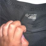 Aerie  Black Relaxed Crop Long Sleeve Top Photo 1