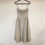 House Of CB XS D-DD 'Samaria' Taupe Corset Sun Dress NWOT Size XS Photo 2