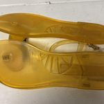 Katy Perry The Geli Sandal Flats PEACH Orange/Yellow Size 9 Jelly Thong Shoes Yellow Photo 5