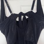 Swimsuits For All Camille Kostek She’s Iconic Underwire Brazilian One Piece Black Size XL Photo 4