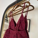 Edikted  Women's Burgundy and Red Crop-top Photo 7