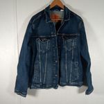 Levi's women so Trucker denium button down jacket size large Photo 0