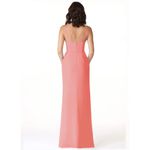 Azazie  Leo Coral Bridesmaid Black Tie Gown Size A4 / Small NEW NWT Photo 1
