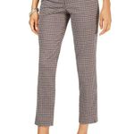 Nine West Womens Slacks Dress Pants Size 14 Houndstooth Career Office NWT Ankle Photo 2