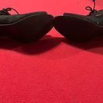 Audrey Brooke Heels Chic Black Lace-Up Women's Heels  9 1/2 like new Photo 6