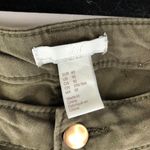 H&M Womens Jeans Mid Rise Skinny Stretch Olive Green Size 10 Photo 2