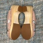 Five Worlds By Cordani Zafira Wooden Clog Sandal in Pink Nubuck Leather Size 9 Photo 7