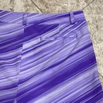 Nike  Golf Purple Speed Striped Skirt Size 12 Photo 12