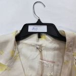 Tularosa  Whitaker Button Front Dress in Faded Yellow Floral XS Photo 13