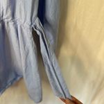 Bershka Denim faux wrap dress mini size small Photo 10