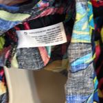 Women's Lemon Print Bardot Top Tabitha Brown 3/4 Sleeve XL Black Photo 6