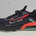 Nike  Air Max 2090 Running Shoes Womens 6.5 Black Glacier Ice Bright Crimson Photo 0