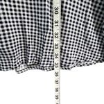 Xhilaration Y2K Dress Women M Blue White Gingham V Neck Tie Cottage Retro Picnic Photo 10