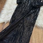 Lulus LULU’S Love Lasts Forever Black Sequin Long Sleeve Maxi Dress Photo 8